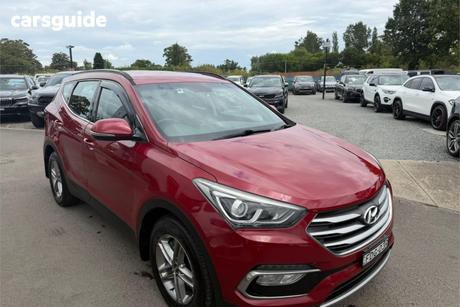 Red 2016 Hyundai Santa FE Wagon Active (4X4)