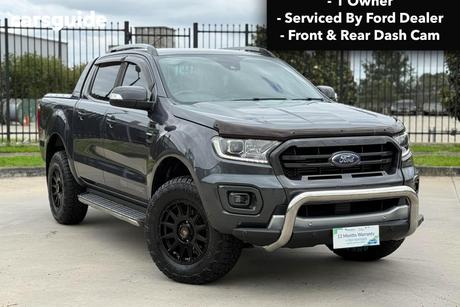 Grey 2020 Ford Ranger Ute Tray WILDTRAK