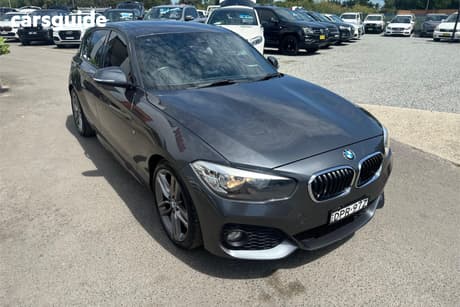 Grey 2017 BMW 1 Hatch 118D M SPORT R