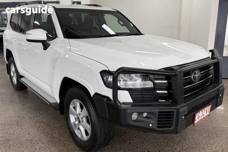 White 2023 Toyota Landcruiser Wagon Lc300 Gxl (4X4)