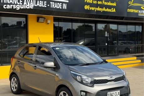 Grey 2018 Kia Picanto Hatchback S (Aeb)