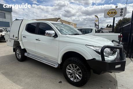 White 2018 Mitsubishi Triton Dual Cab Utility Gls (4X4)