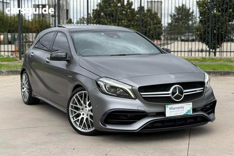 Grey 2018 Mercedes-Benz A45 Hatch AMG 4MATIC MY18