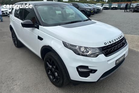 White 2018 Land Rover Discovery Sport Wagon Td4 (132Kw) Hse 5 Seat