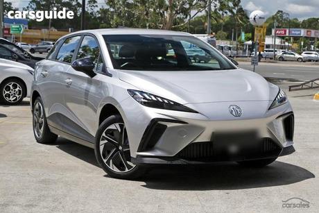 Silver 2024 MG MG4 Hatchback Essence 64 150Kw