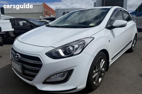 White 2016 Hyundai I30 Hatchback Sr