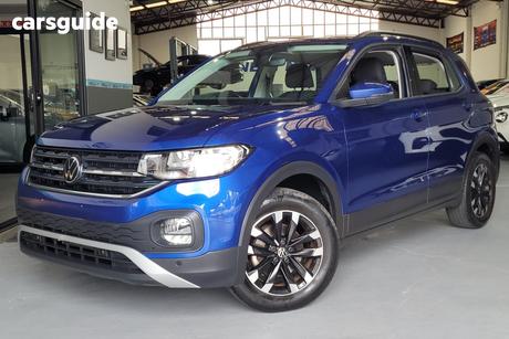 Blue 2023 Volkswagen T-Cross Wagon 85Tfsi Life