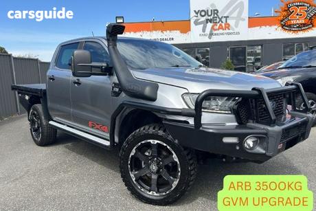 Silver 2020 Ford Ranger Double Cab Pick Up Fx4 3.2 (4X4) Special Edition