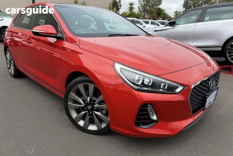 Orange 2018 Hyundai I30 Hatchback Sr Premium