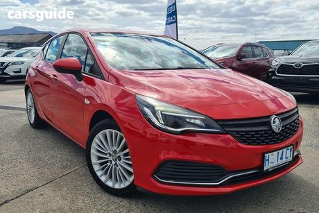 Red 2017 Holden Astra Hatchback R