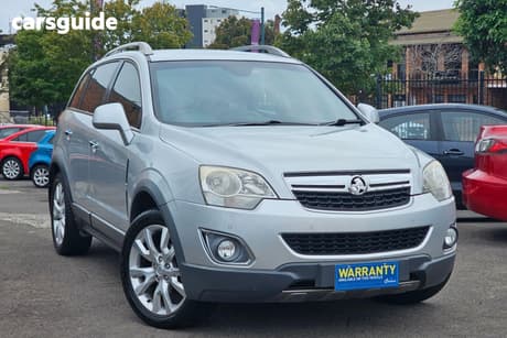 Silver 2014 Holden Captiva Wagon 5 Ltz (4X4)