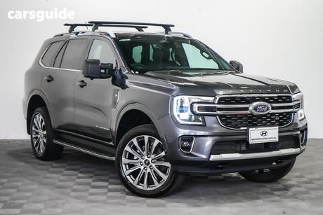 Grey 2024 Ford Everest Wagon Platinum (4Wd)