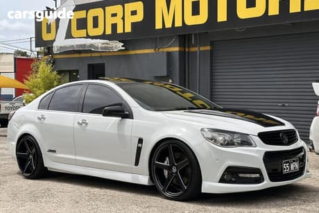 White 2014 Holden Commodore Sedan Ss-V Redline
