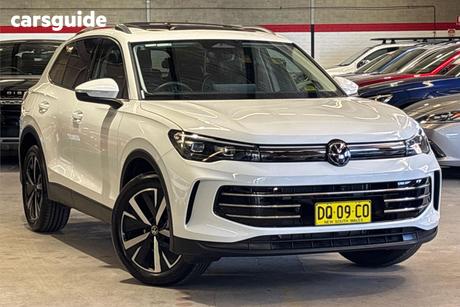 White 2024 Volkswagen Tiguan Wagon 110Tsi Elegance