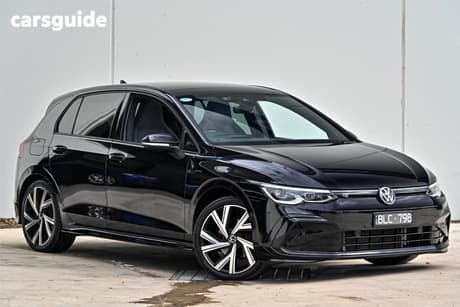Black 2021 Volkswagen Golf Hatchback 110Tsi R-Line