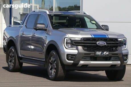 Silver 2025 Ford Ranger Double Cab Pick Up Phev Wildtrak (4X4)