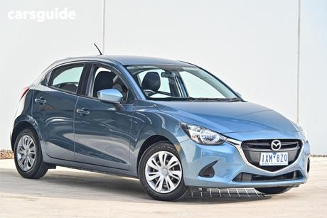 Blue 2015 Mazda 2 Hatchback Neo