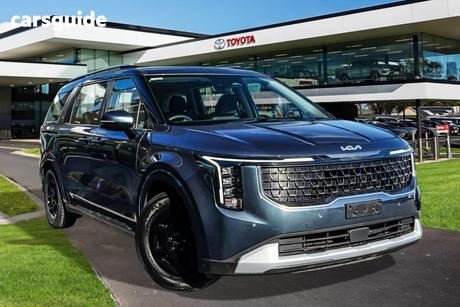 Blue 2024 Kia Carnival Wagon S