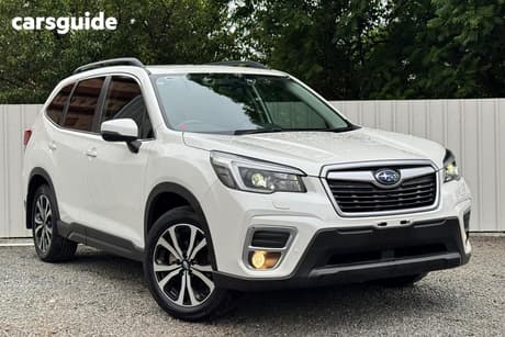 White 2021 Subaru Forester Wagon 2.5I Premium (Awd)