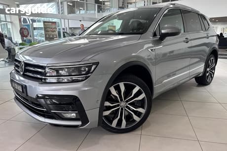 Silver 2019 Volkswagen Tiguan Wagon Allspace 162 Tsi Highline