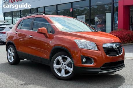 Orange 2016 Holden Trax Wagon Ltz