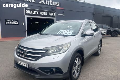 Silver 2014 Honda CR-V Wagon Vti-L (4X4)