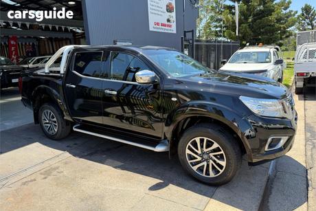 Black 2016 Nissan Navara Dual Cab Utility St (4X4)