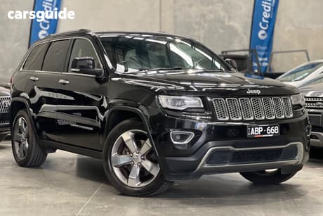 Black 2014 Jeep Grand Cherokee Wagon Limited (4X4)