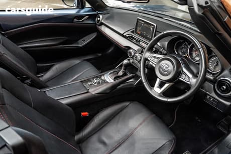 Blue 2016 Mazda MX-5 Roadster Gt