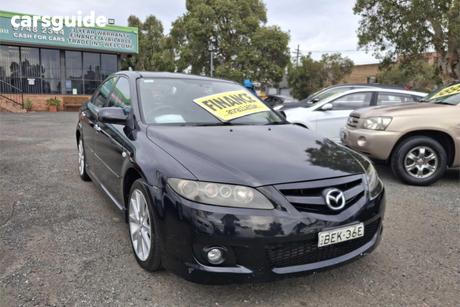 Black 2007 Mazda 6 Hatchback Classic Sports