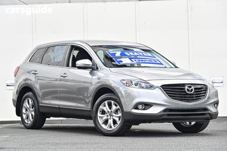 Silver 2014 Mazda CX-9 Wagon Classic (Fwd)