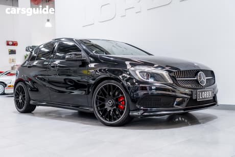 Purple 2015 Mercedes-Benz A250 Hatchback Sport