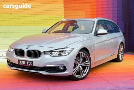 Silver 2016 BMW 330I Wagon Touring Sport Line