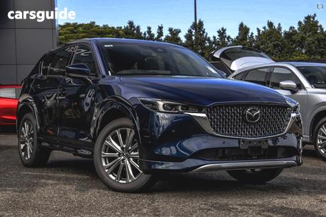 Blue 2026 Mazda CX-5 Wagon G25 Akera (Awd)