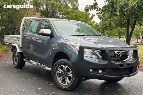 Blue 2016 Mazda BT-50 Dual Cab Utility Xtr (4X2)