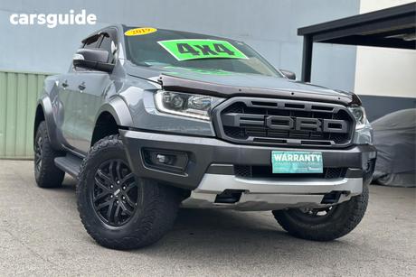 Grey 2019 Ford Ranger Double Cab Pick Up Raptor 2.0 (4X4)