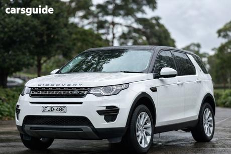 White 2018 Land Rover Discovery Sport Wagon Td4 (110Kw) Se 5 Seat