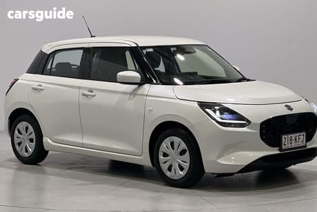 White 2024 Suzuki Swift Hatchback Sport Turbo (Qld)