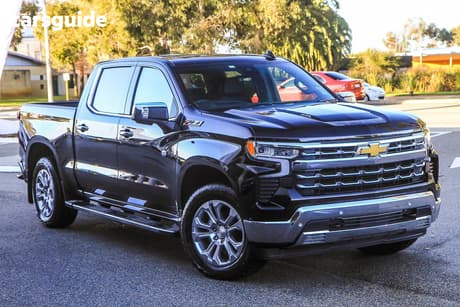 Black 2026 Chevrolet Silverado Crew Cab Pickup 1500 Ltz Premium