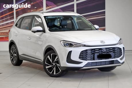 White 2025 MG ZS Wagon Essence Hybrid+