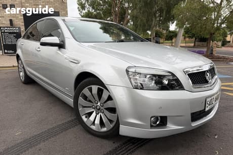 Silver 2011 Holden Caprice Sedan V