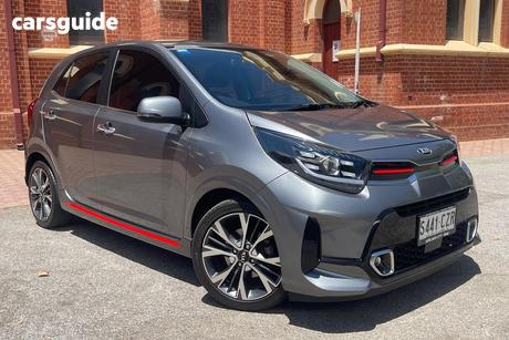 Grey 2021 Kia Picanto Hatchback Gt-Line (Pe)
