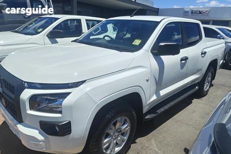 White 2025 Mitsubishi Triton Double Cab Pick Up Glx+ (4X4)