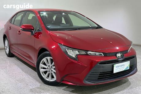 Red 2023 Toyota Corolla Sedan Ascent Sport
