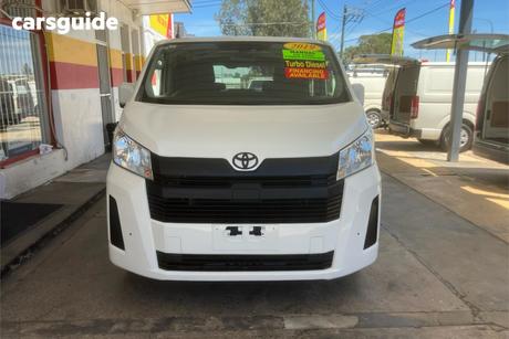 White 2019 Toyota HiAce Van Lwb