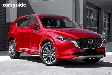 Red 2026 Mazda CX-5 Wagon G35 Akera Turbo (Awd)