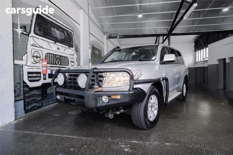 Silver 2008 Toyota Landcruiser Wagon Sahara (4X4)