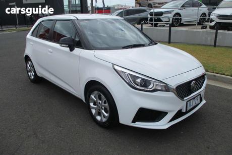 White 2020 MG MG3 Hatchback Core