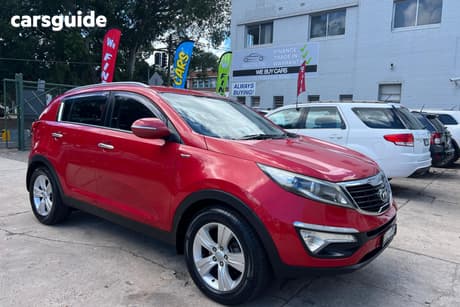 Red 2012 Kia Sportage Wagon Platinum (Awd)