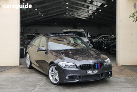 Grey 2013 BMW 535I Sedan